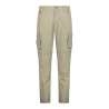 CMP Pantaloni zip off con tasconi laterali stretch da uomo